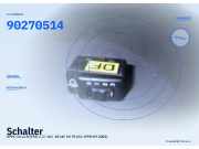 Schalter OPEL Corsa B (S93) 90270514