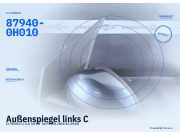 Außenspiegel links CITROEN C1 87940-0H010