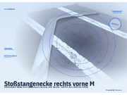 Stoßstangenecke rechts vorne MERCEDES-BENZ 124 Stufenheck (W124)