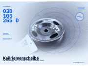 Keilriemenscheibe VW Polo IV (9N, 9A) 03D105255D
