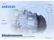 Klimakompressor MERCEDES-BENZ A-Klasse (W168) 6SEU12C