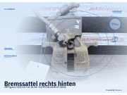 Bremssattel rechts hinten VW Tiguan I (5N)
