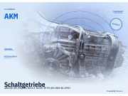 Schaltgetriebe AUDI 80 (89, 89Q, 8A, B3) AKM