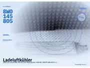 Ladeluftkühler AUDI A4 Avant (8W, B9) 8W0145805