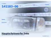 Hauptscheinwerfer links AUDI 80 (8C, B4) 141183-00