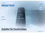 Schalter für Fensterheber MITSUBISHI Colt VI (Z30) MR587959