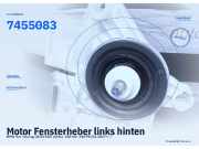 Motor Fensterheber links hinten BMW 5er Touring (G31) 7455083