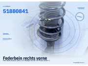 Federbein rechts vorne FIAT Doblo Kasten/Kombi (263) 51880841