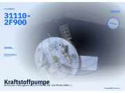 Kraftstoffpumpe KIA Cerato I Schrägheck (LD) 31110-2F900
