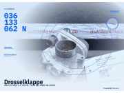 Drosselklappe AUDI A2 (8Z) 036133062N
