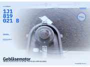 Gebläsemotor VW Bora Variant (1J) 1J1819021B