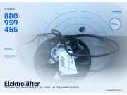 Elektrolüfter VW Passat B5.5 Variant (3B6) 8D0959455