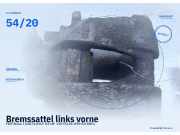 Bremssattel links vorne FIAT Bravo I (182) 54/20