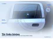 Tür links hinten OPEL Astra G Caravan (T98)