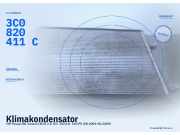 Klimakondensator VW Passat B6 Variant (3C5) 3C0820411C