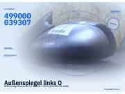 Außenspiegel links OPEL Omega B Caravan 499000039307