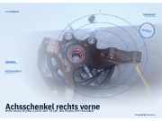 Achsschenkel rechts vorne OPEL Vectra B (J96)