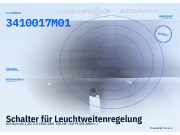 Schalter für Leuchtweitenregelung KIA Sorento I (JC) 3410017M01