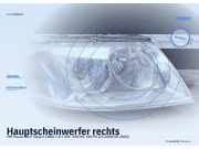 Hauptscheinwerfer rechts VW Passat B5.5 Variant (3B6)