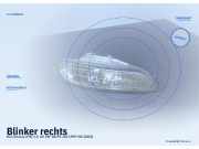Blinker rechts KIA Shuma (FB)