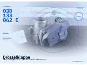 Drosselklappe VW Fox Schrägheck (5Z) 03D133062E