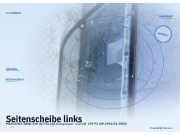 Seitenscheibe links MERCEDES-BENZ SLK (R170)