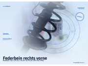 Federbein rechts vorne RENAULT Clio I (57)