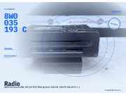 Radio AUDI A4 Avant (8W, B9) 8W0035193C