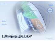 Außenspiegelglas links PEUGEOT 207 CC