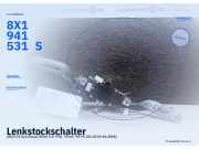 Lenkstockschalter AUDI A1 Sportback (8XA) 8X1941531S