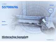 Hinterachse komplett FIAT Grande Punto (199) 55700696