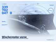 Wischermotor vorne ROVER 75 67638362155 3397020470