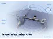 Fensterheber rechts vorne FIAT Tipo (160)