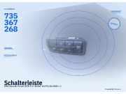 Schalterleiste FIAT Grande Punto (199) 735367268