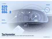 Tachometer RENAULT Laguna II Grandtour (G) 8200218863