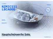 Hauptscheinwerfer links SUBARU Forester (SH) NZMIC111LBCA000
