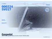 Gaspedal SMART City-Coupe (MC 01) 0002245V017
