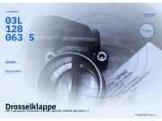 Drosselklappe VW Transporter T6 Kasten 03L128063S