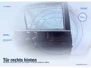 Tür rechts hinten VW Golf V Plus (5M, 521)