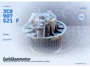 Gebläsemotor VW Passat B7 (362) 3C1820015Q 3C0907521F