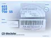 CD-Wechsler BMW 1er (E87) 65126975015