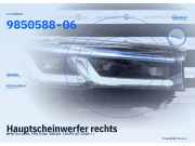 Hauptscheinwerfer rechts BMW 5er (G30, F90) 9850588-06 Beschädigt 9850588-06