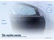Tür rechts vorne OPEL Astra J (P10)