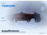 Auspuffkrümmer OPEL Corsa D (S07) 73501340