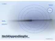 Heckklappendämpfer FORD Fiesta IV (JA, JB)