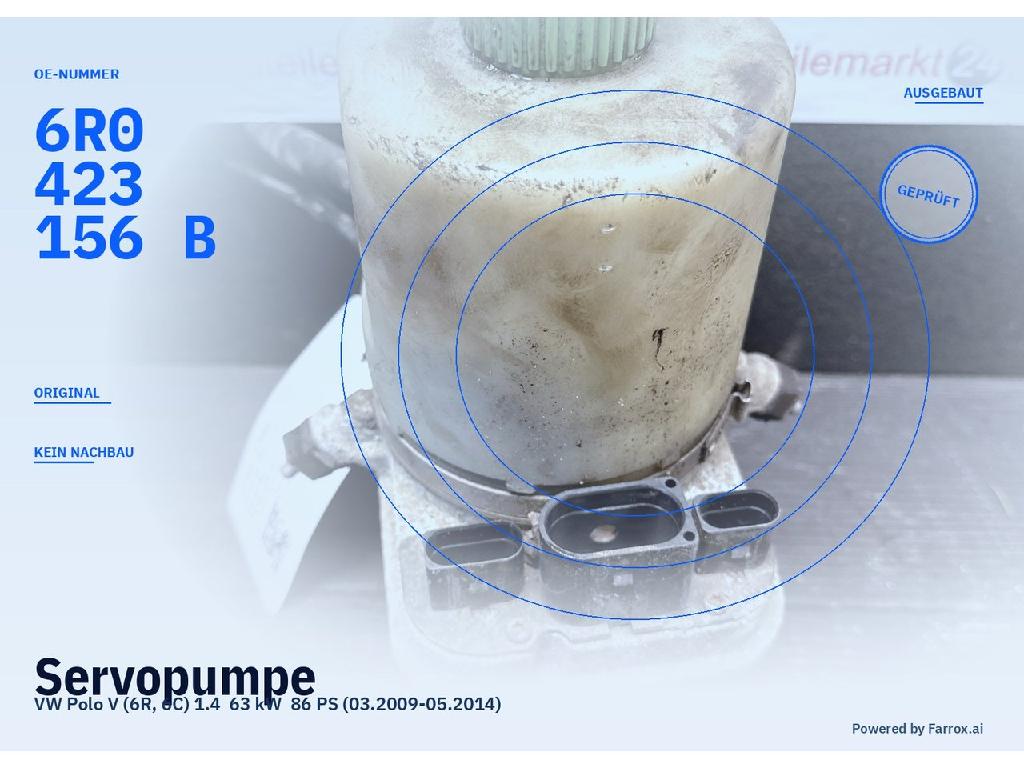 Servopumpe VW Polo V (6R, 6C) 6R0423156B