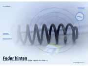 Feder hinten RENAULT Grand Scenic II (JM)