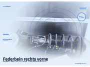 Federbein rechts vorne PEUGEOT 206+ (T3E)