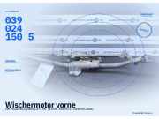 Wischermotor vorne VW Passat B5.5 (3B3) 3B1955113D 0390241505