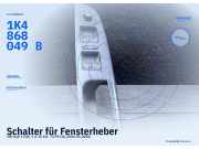Schalter für Fensterheber VW Golf V (1K) 1K4868049B